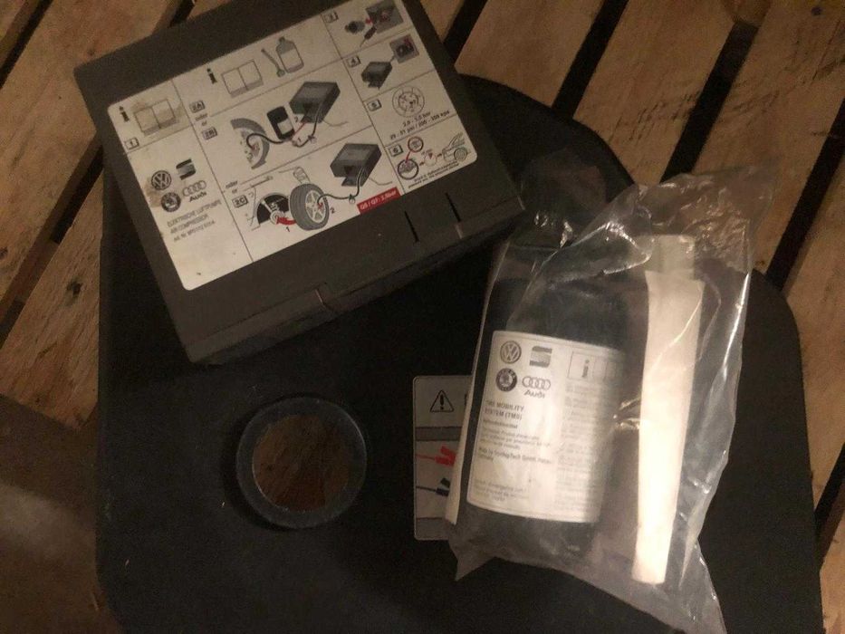 Kit anti-furo + compressor. Kit está novo! Nunca foi usado.