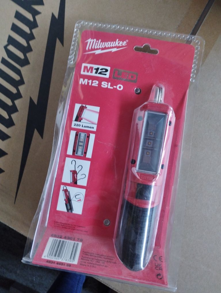Milwaukee Halogen biały neutralny 220lm M12 SL LED