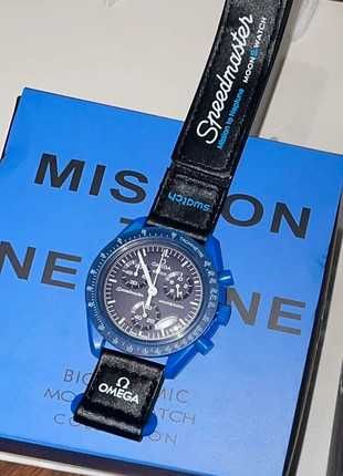 Omega x Swatch SO33N100 - Neptune Model z Gwarancją