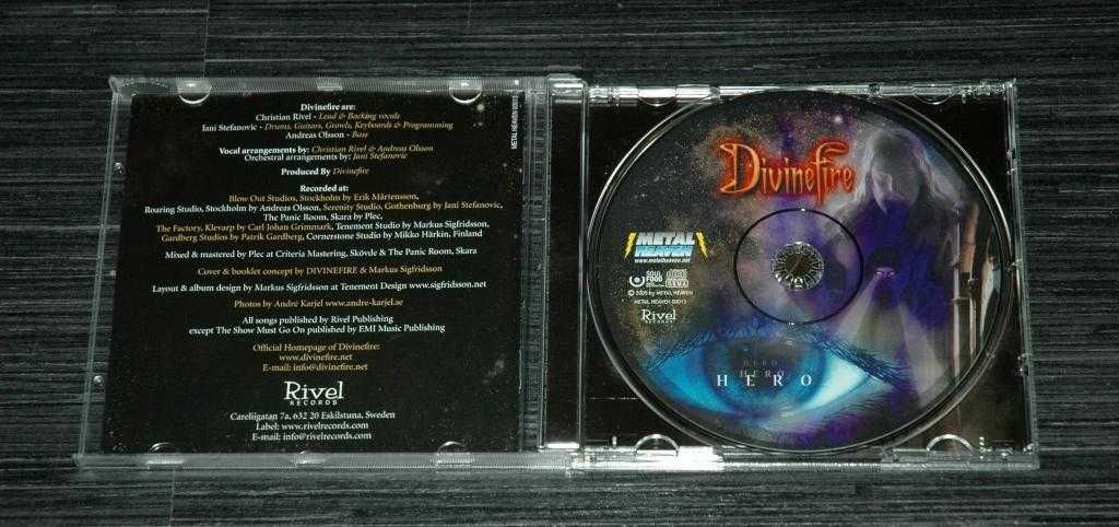 DIVINEFIRE - Hero. 2005 Metal Heaven. Rhapsody. Narnia.