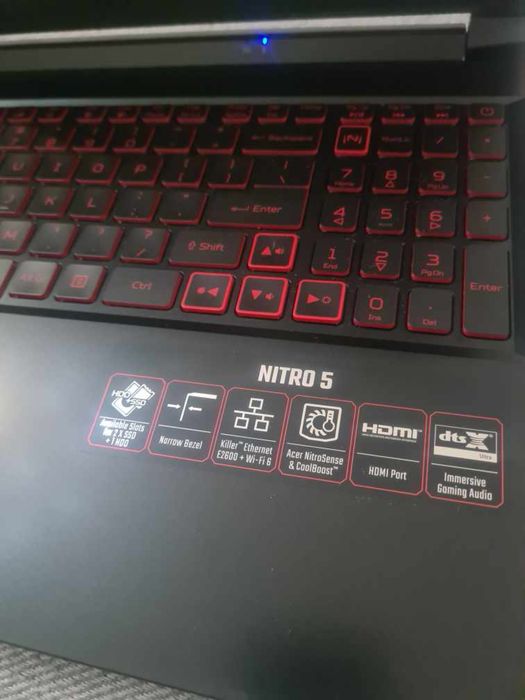 Komputer gamingowy acer nitro 5 nvidia rtx 3050 intel core i5 10300h