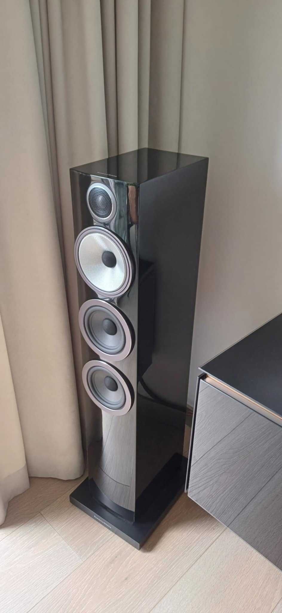 Bowers & Wilkins 704 S3 – najwyższa jakość, stan bardzo dobry, czarne