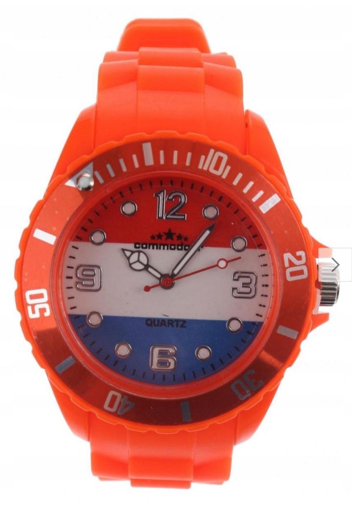 Zegarek dziecięcy Horloge Holland 44 mm pomarańczowy