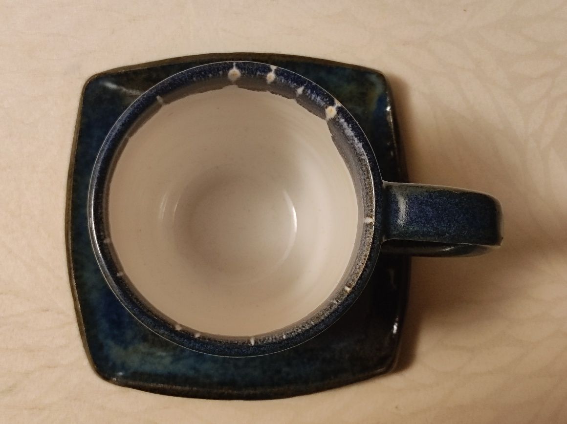 Kubek ceramiczny mug ceramika artystyczna rękodzieło handmade użytkowa