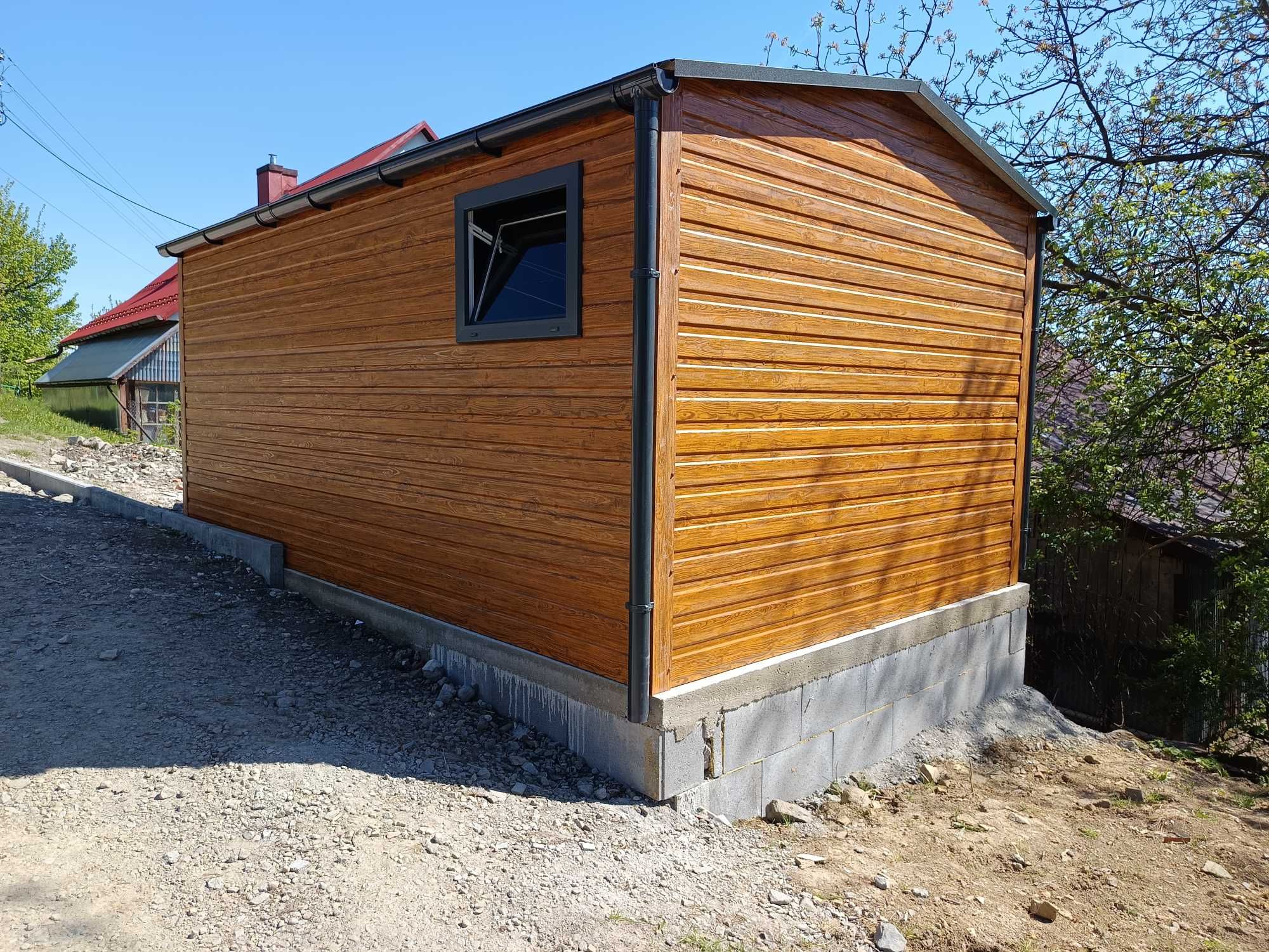 Garaż blaszany garaz blaszak 3x5 garaże blaszane 5x7 6x6 profil kolor
