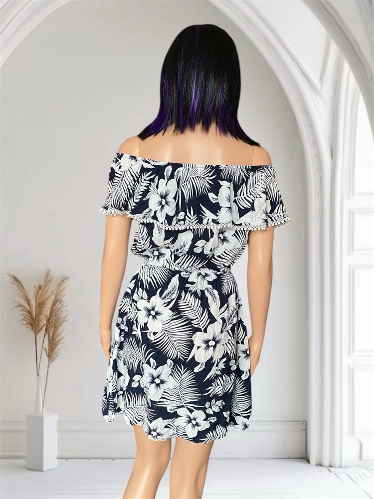 Sukienka hiszpanka w kwiaty Ya-Ya rozm 40/42 L/XL