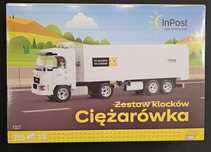 Klocki cobi ciężarówka inpost