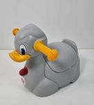 NOWY Nocnik OkBaby Quack z pokrywką Kaczka szary