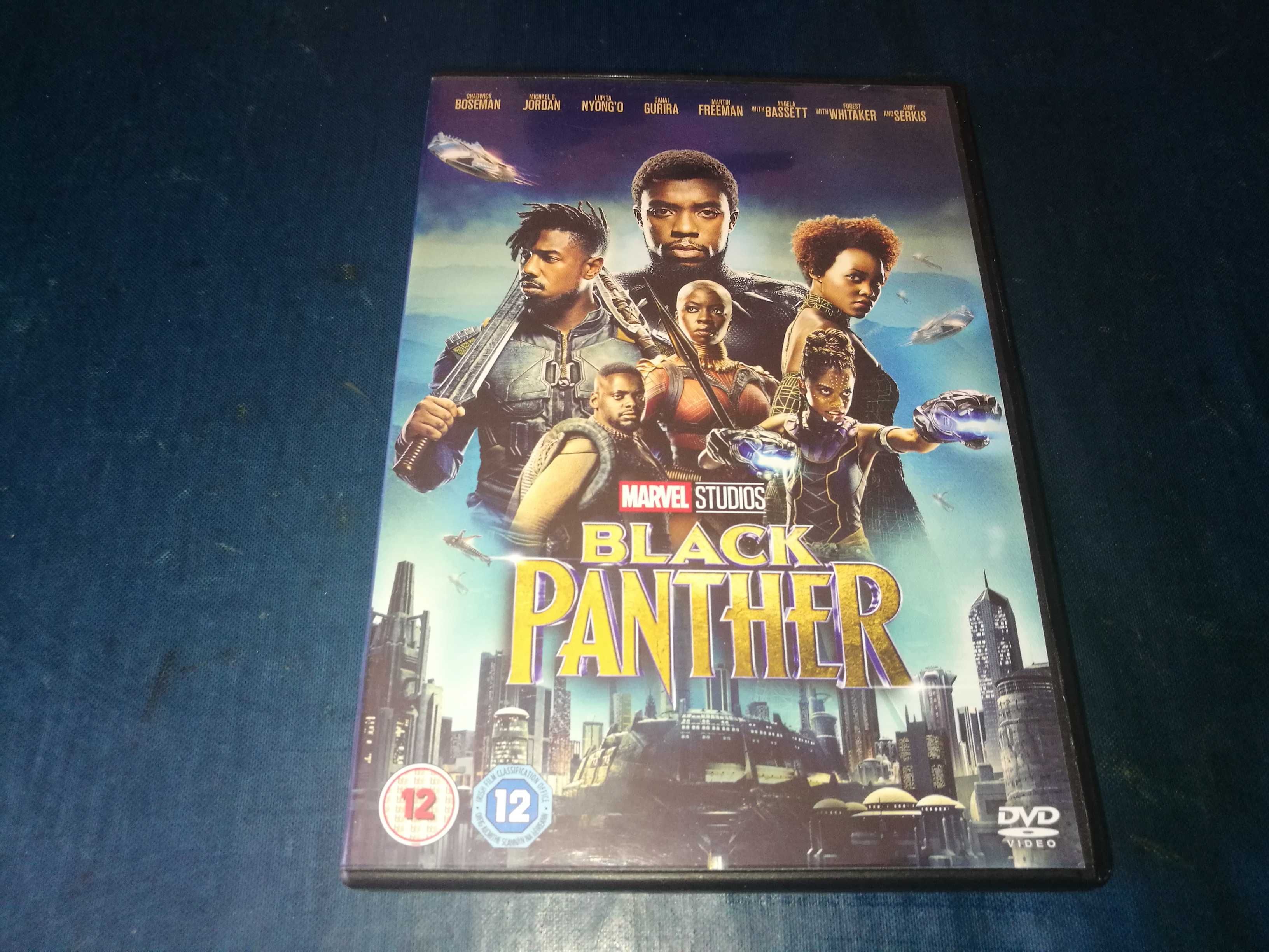 BLACK PANTHER (Marvel)	DVD (legendagem Inglês)