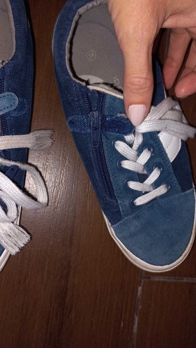 Buty dla chłopca trampki r.34 Okaidi granat tenisowki