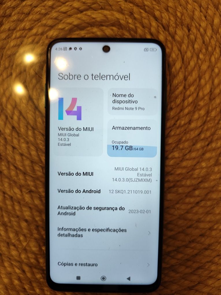 Redmi note 9 pro