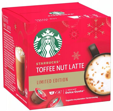 Starbucks toffee nut latte kawa w kapsułkach