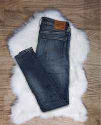 Spodnie jeansy Tommy Hilfiger Denim skinny sidney W29 L32 niebieskie
