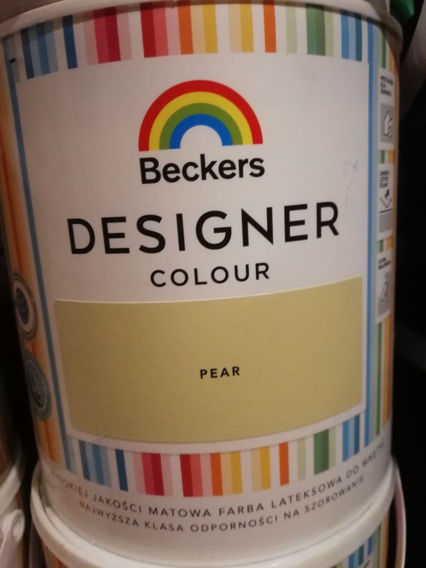Farby Beckers Designer Colour 2,5 L, różne kolory. 45 % ceny.