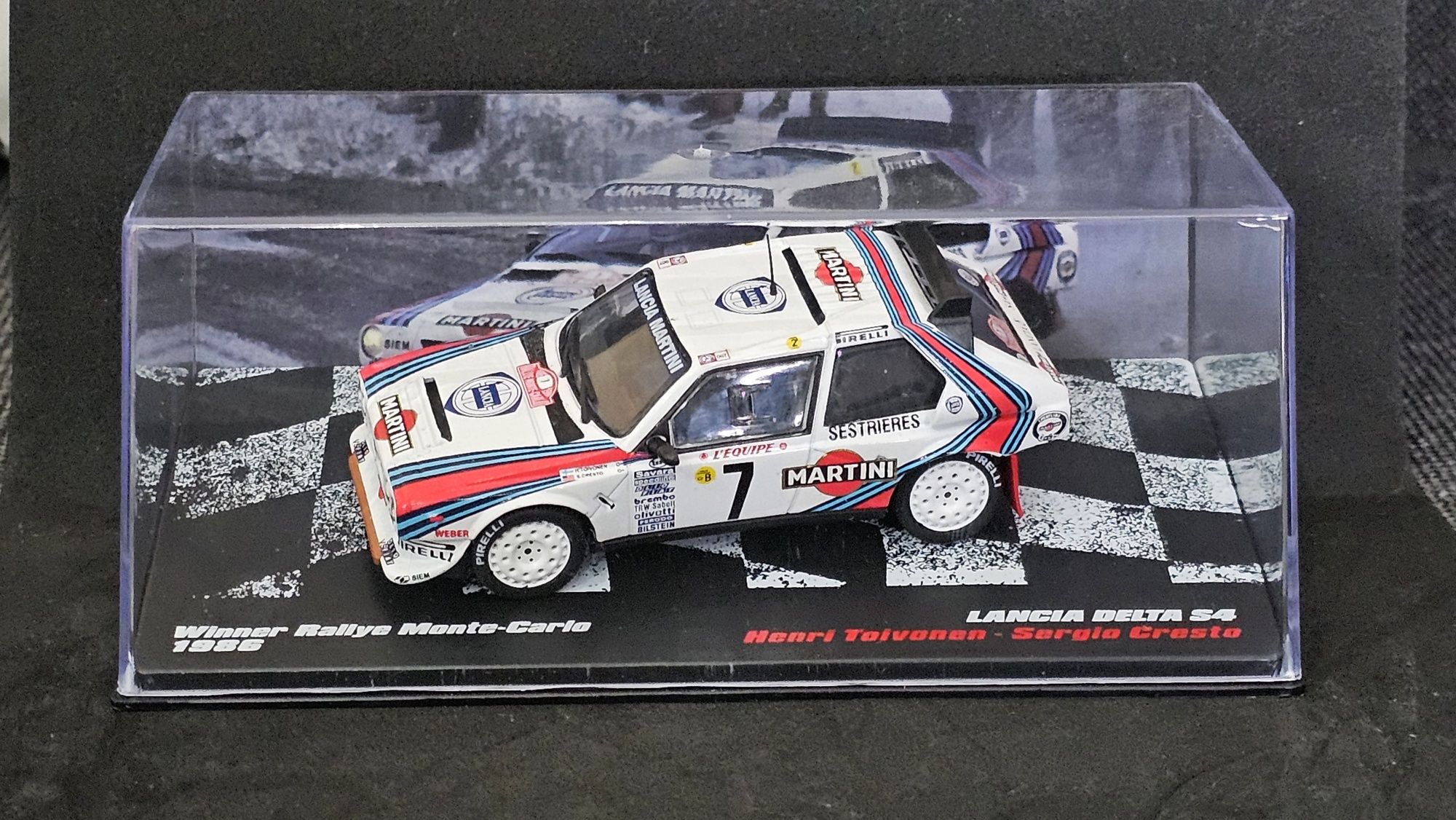 Rally Cars 1:43 Lancia Delta S4 Toivonen DeAgostini