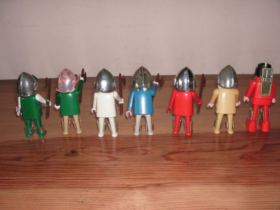 Bonecos / Figuras Playmobil Os Guerreiros e Outro Geobra 1974