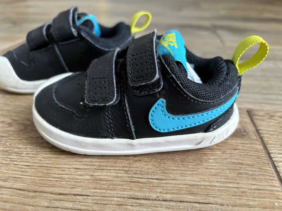 Кеди кросівки Nike pico 5 розмір 19,5 шкіряні кеди перше взуття тапки