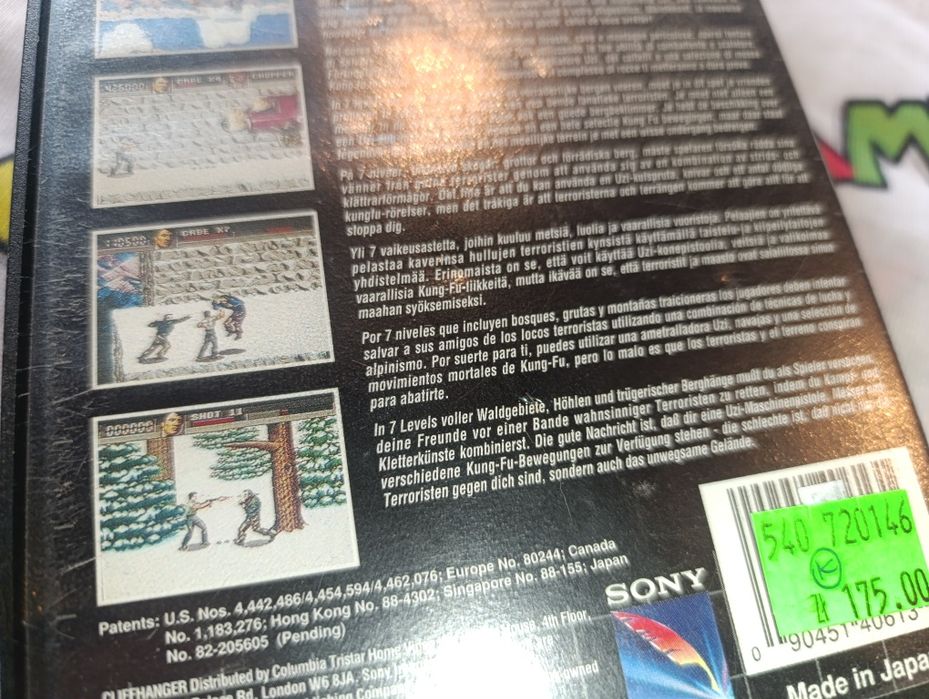 Cliffhanger Sega Mega Drive testowana sprawna sklep kioskzgrami