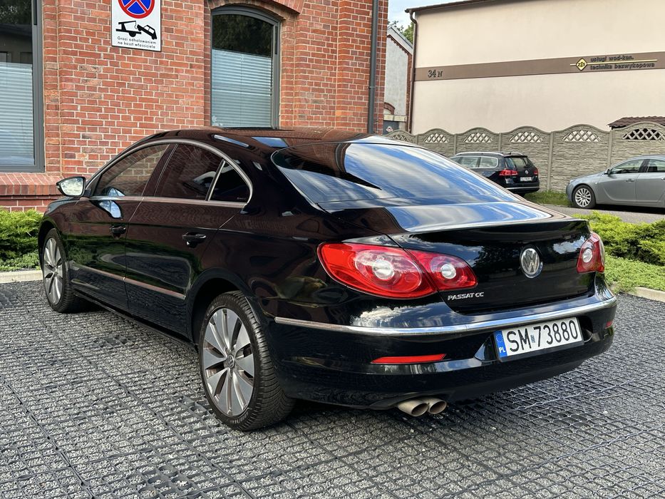 Volkswagen Passat CC 2.0TDi 140km, Czarny, Android, Alufelgi 18"