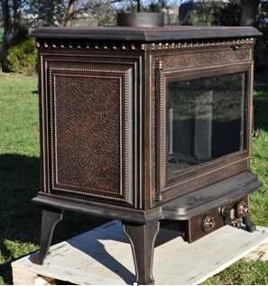 Salamandra Lenha Ferro Fundido 14Kw