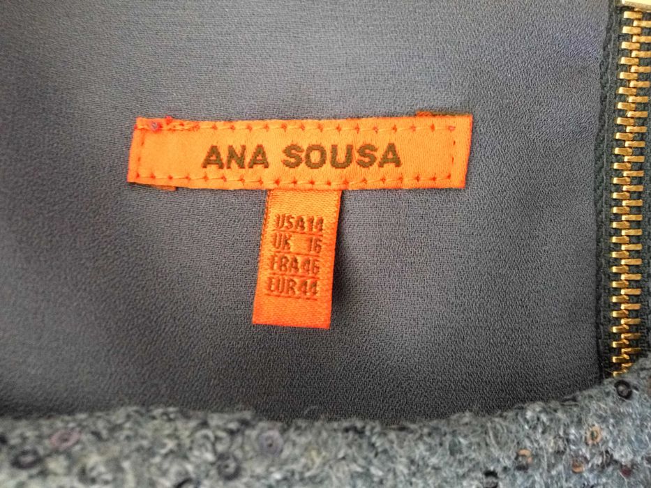 Vestido de Cerimónia -Tamanho 44 - ANA SOUSA (usado 1 vez)