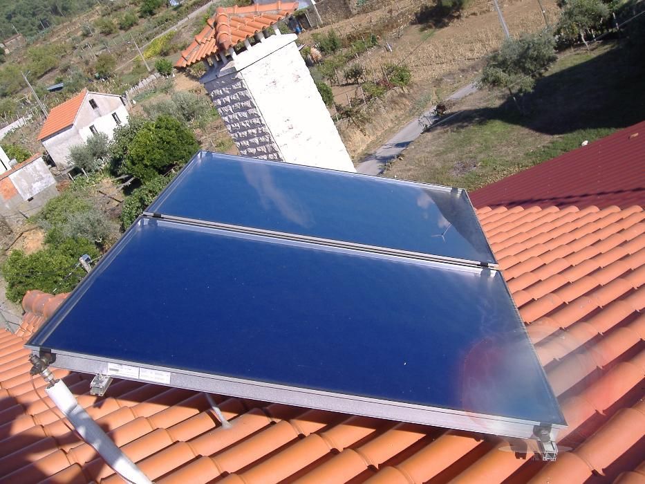 Sistema Solar Térmico Forçado 200L INOX, Dupla Serpentina