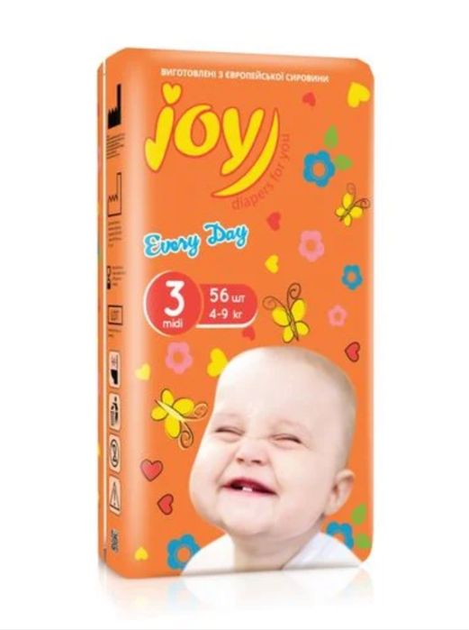Підгузки/памперси joy