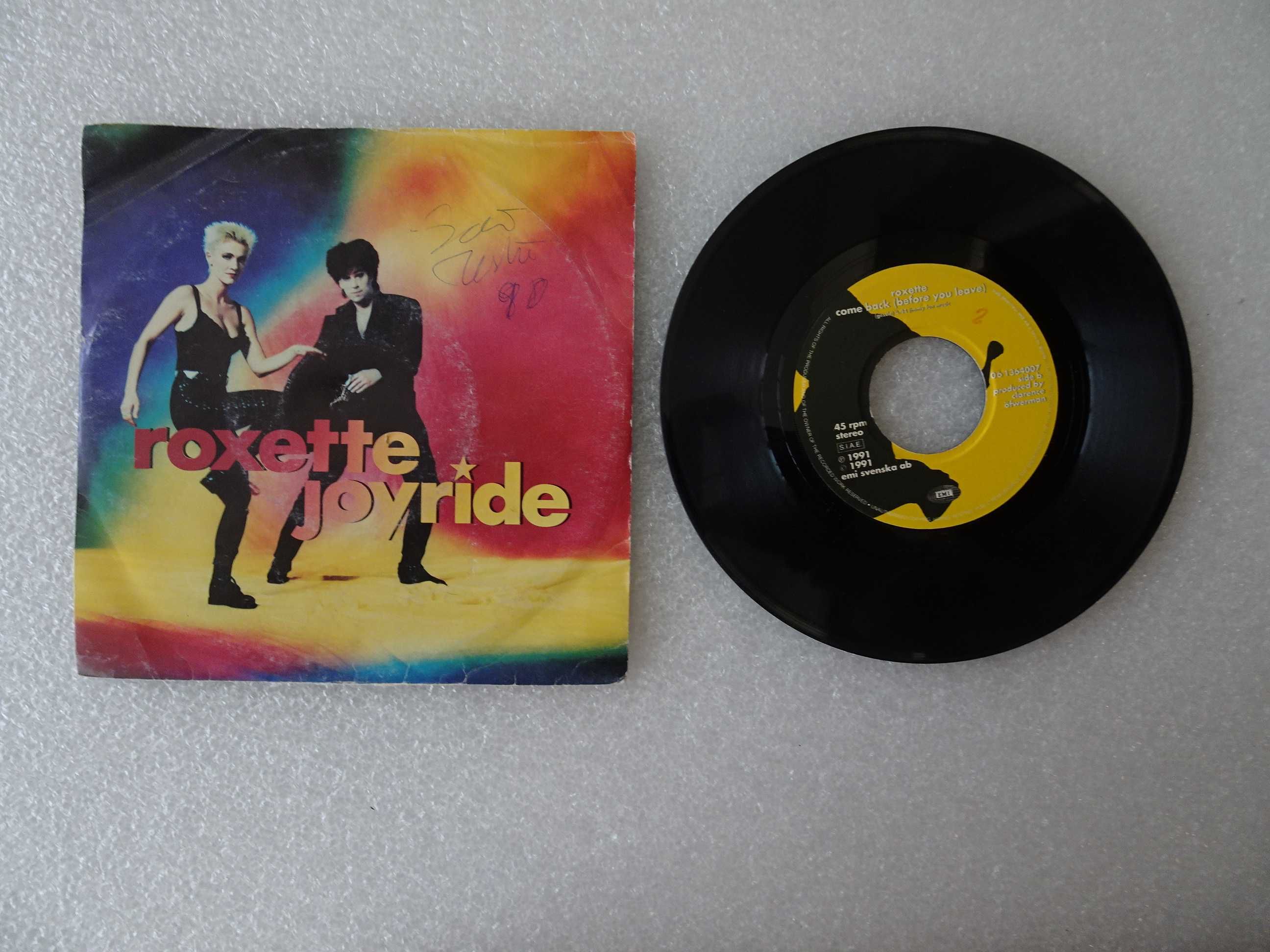 Disco single vinil Roxette - Joyride