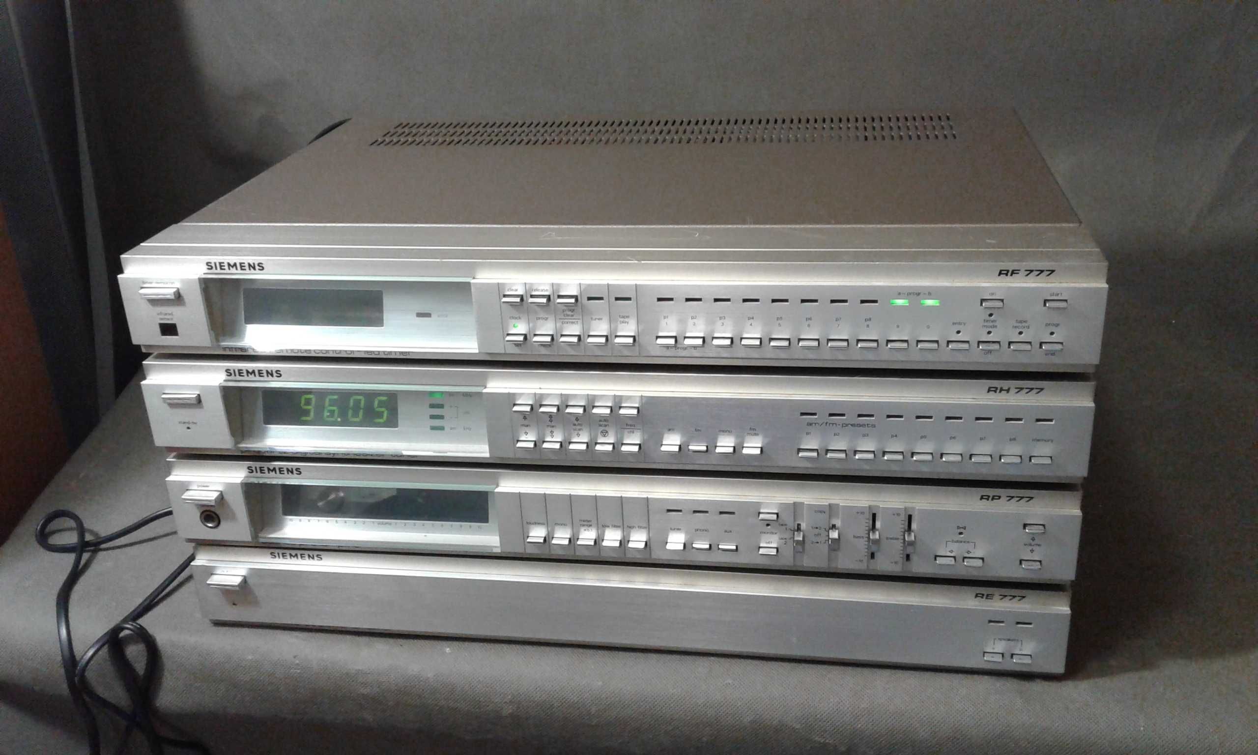 SIEMENS RP 777, RE 777,zestaw stereo