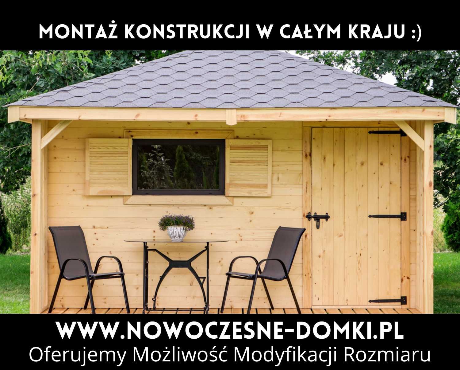 Domek narzędziowy 3x4 Domek Altana Avelino 1