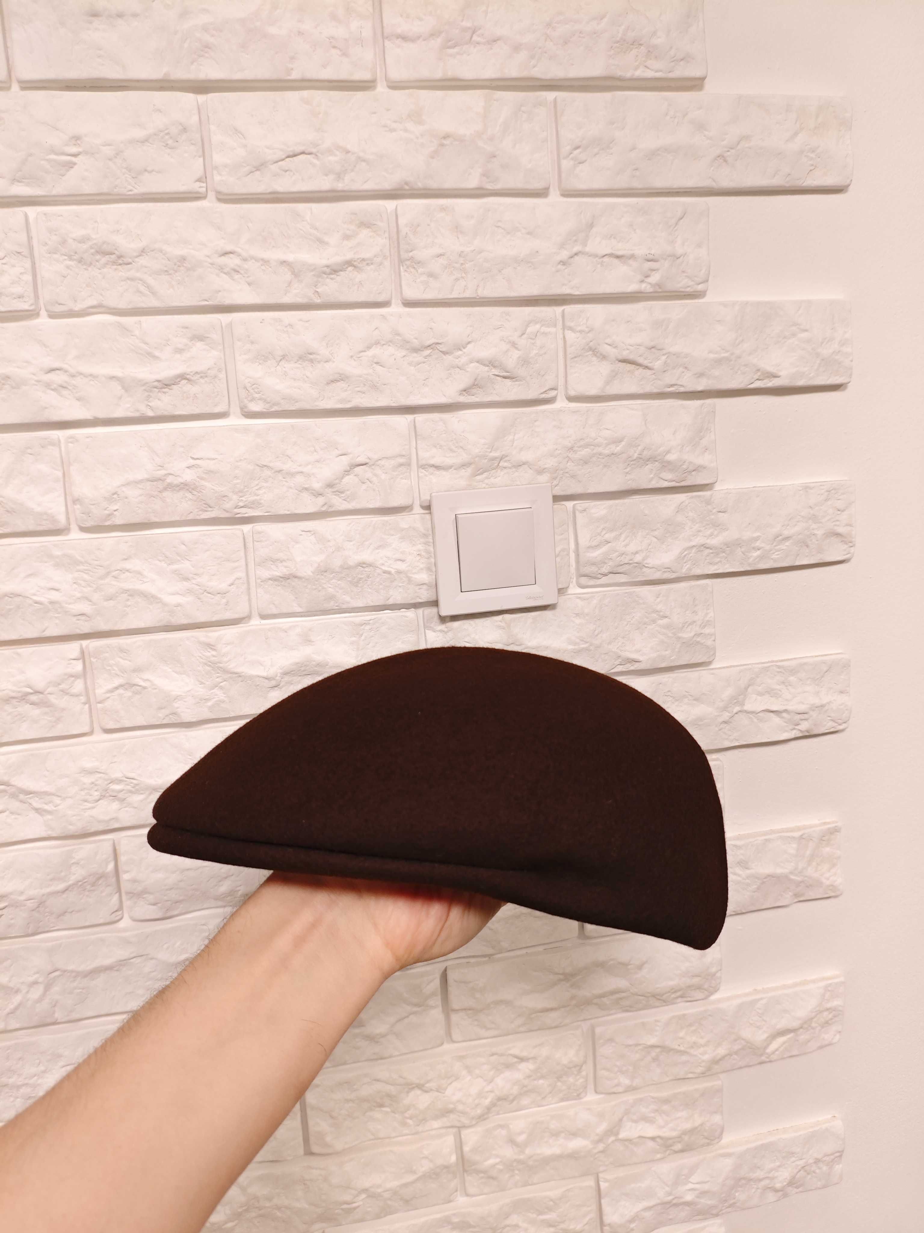 Stetson р. L кепка чоловіча фетрова коричнева шерстяна жиганка шерсть