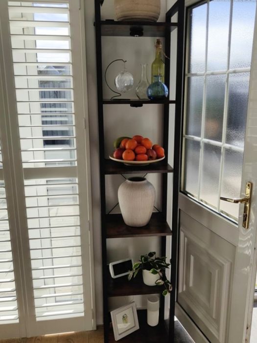 Solidny Regał Na Książki Kwiaty Dekoracje Industrial Loft