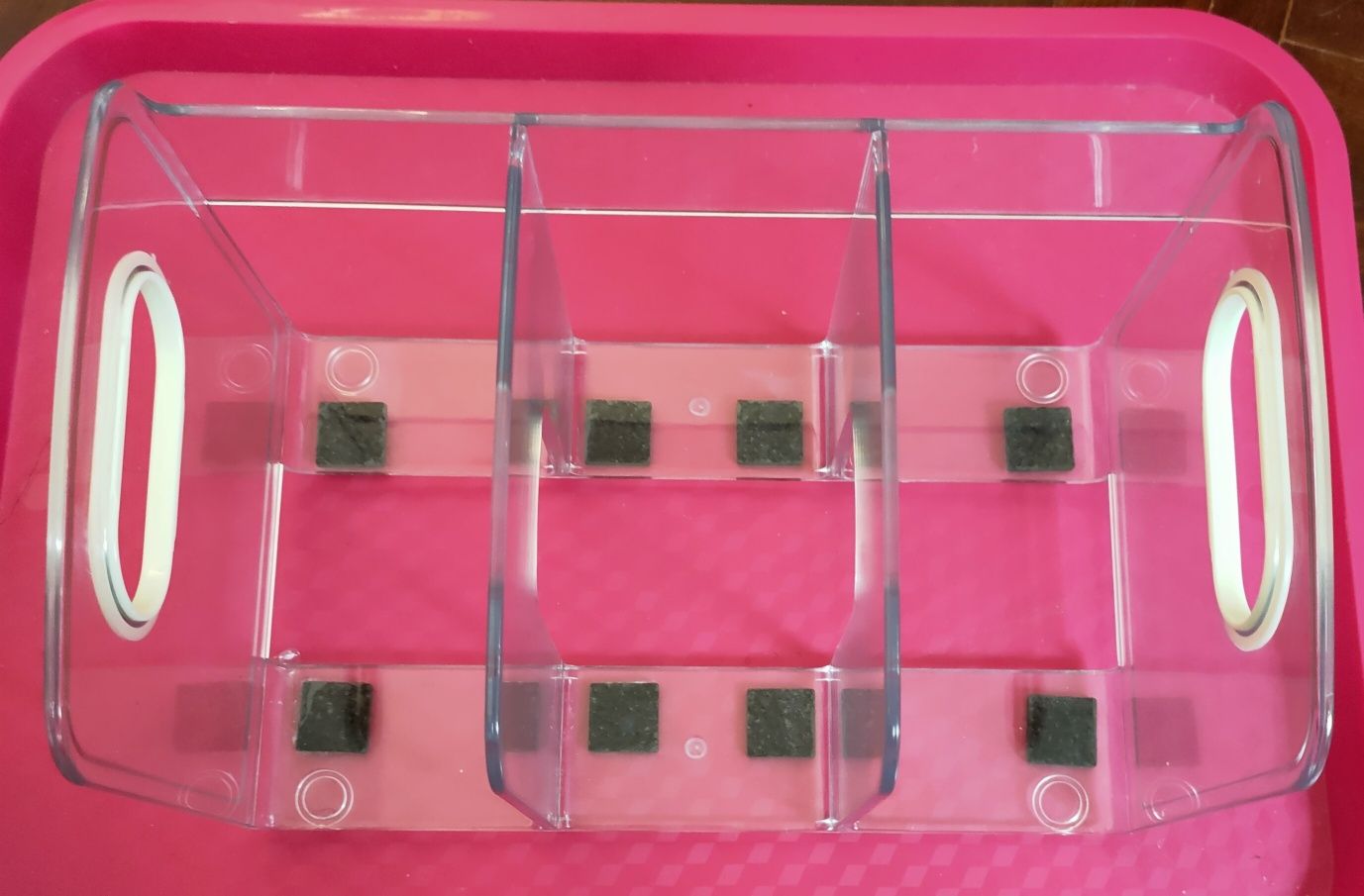 Suporte transparente para livros /dossiers para secretária