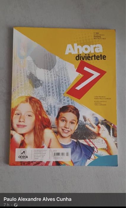 Caderno de fichas de Espanhol Ahora 7