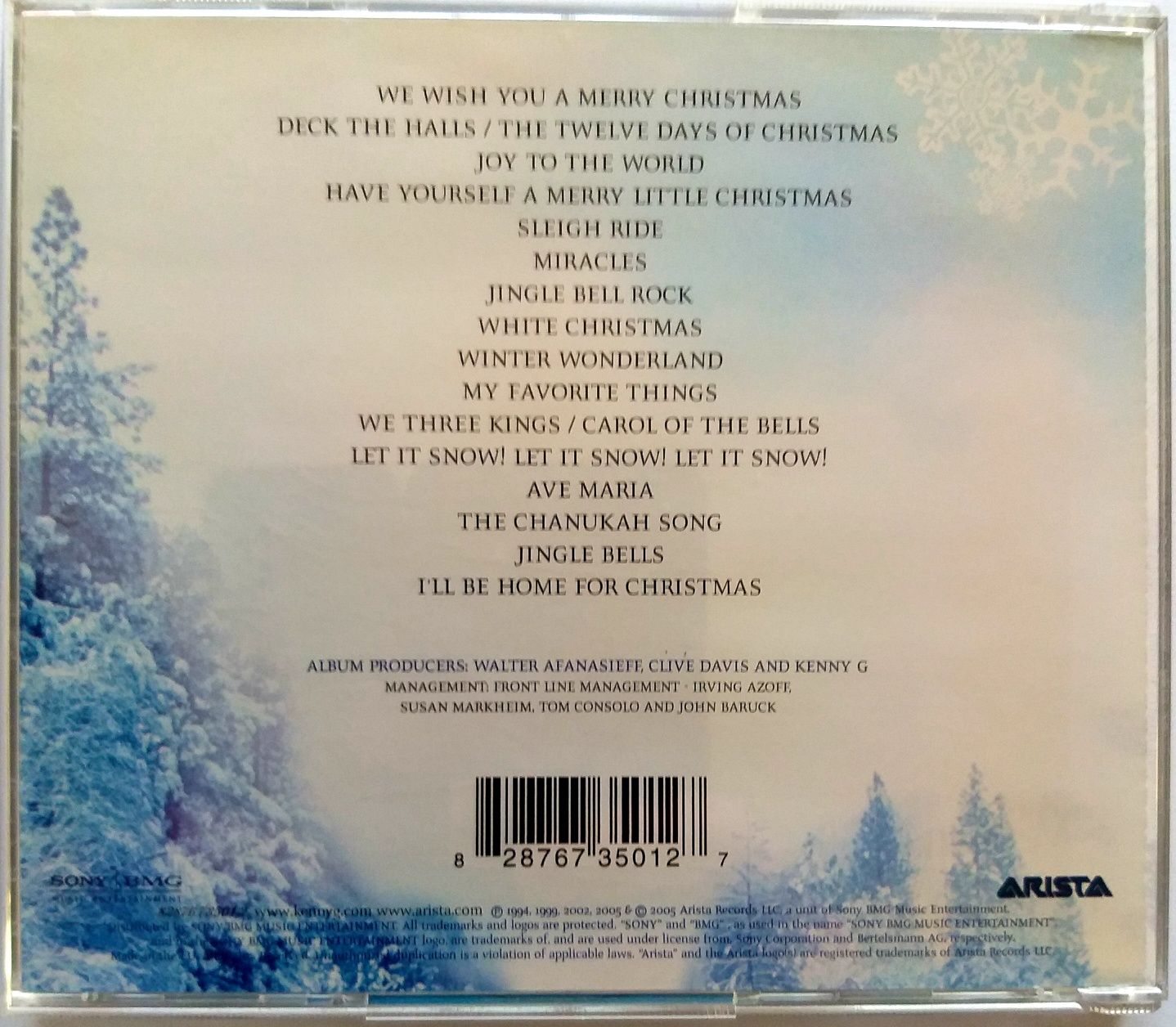 Kenny G The Greatest Holiday Classics 2005r