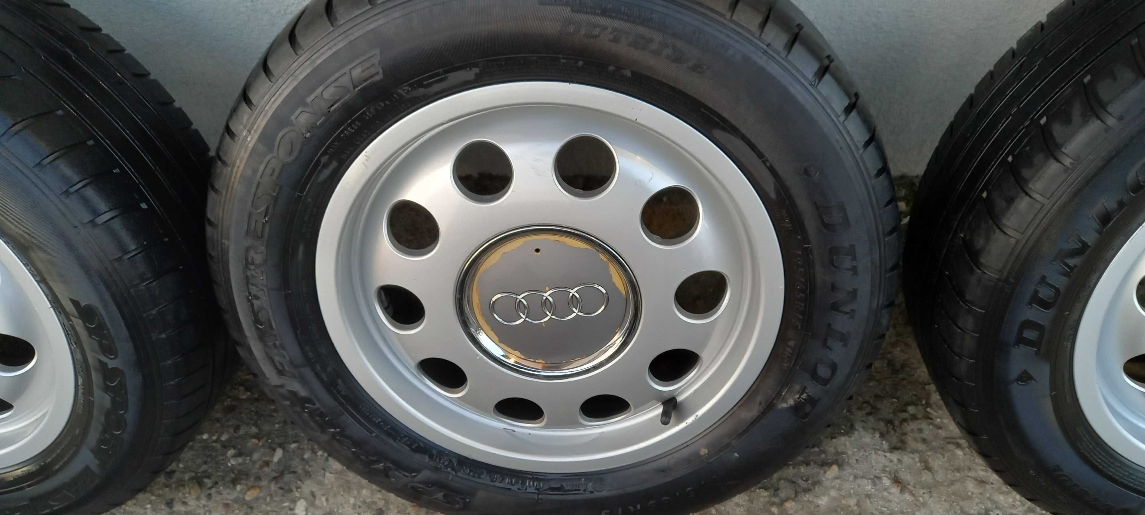 Felgi aluminiowe koła opony lato Audi A3 8L 5X100 15" kpl