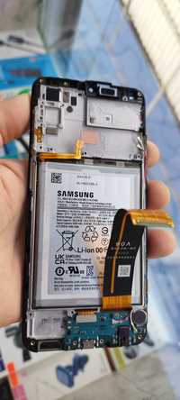 Samsung m33 5g дисплей оригинал с батареей, нижняя плата камеры