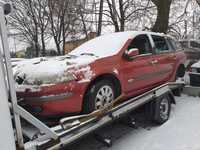 renault LAGUNA II zderzak przedni z halogenami z rocznika 2002