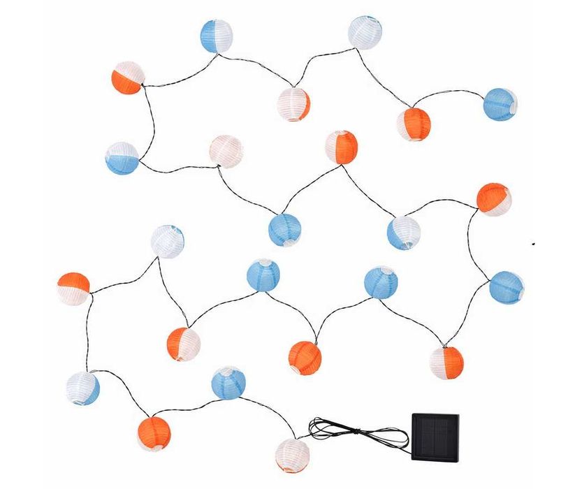 Girlanda solarna IKEA Solvinden - 24 kolorowe lampki