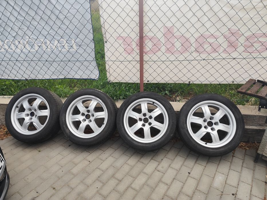 Sprzedam alufelgi z oponami 5x112 ET28 od audi