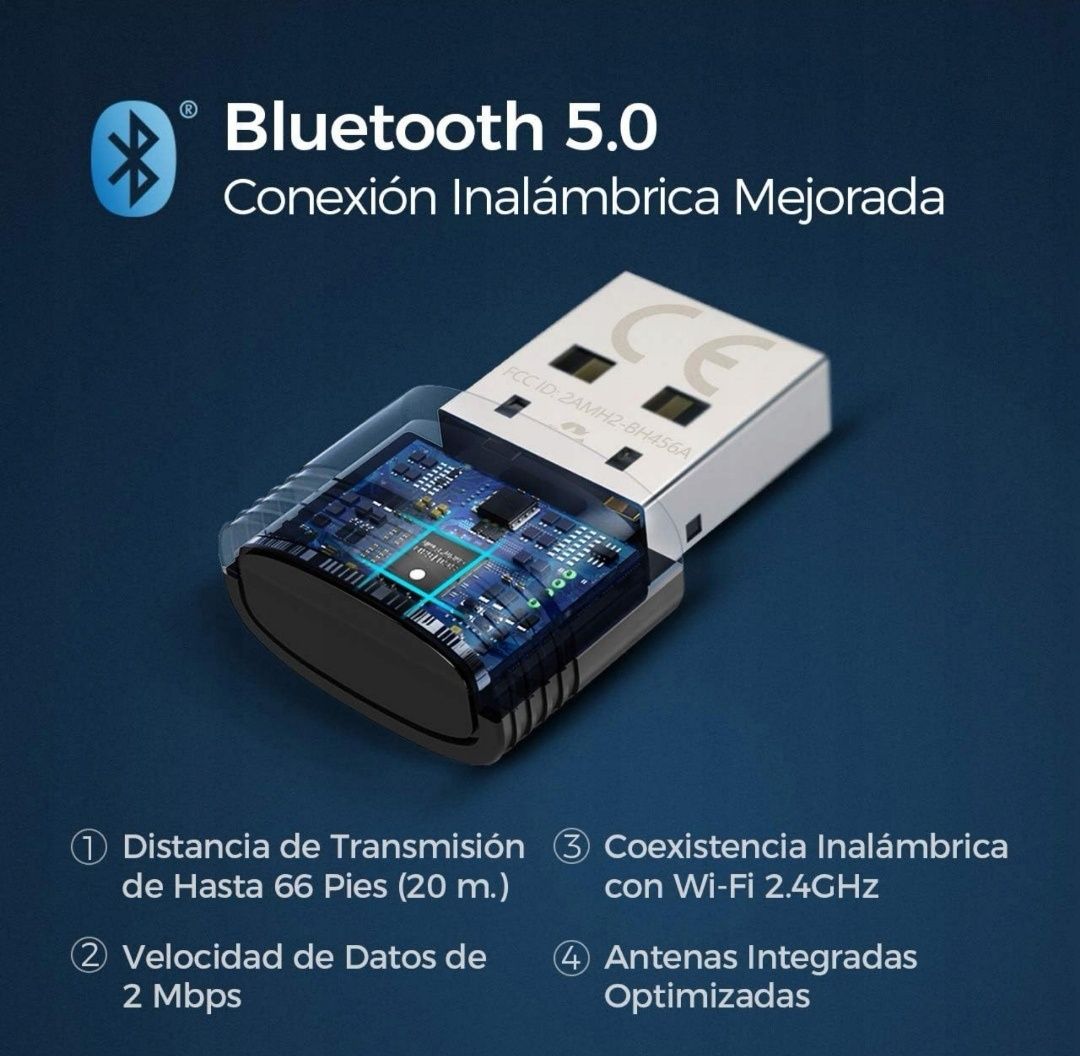 Adapter Bluetooth 5.0 MPOW BH456A USB – nowy, szybki, kompaktowy!
