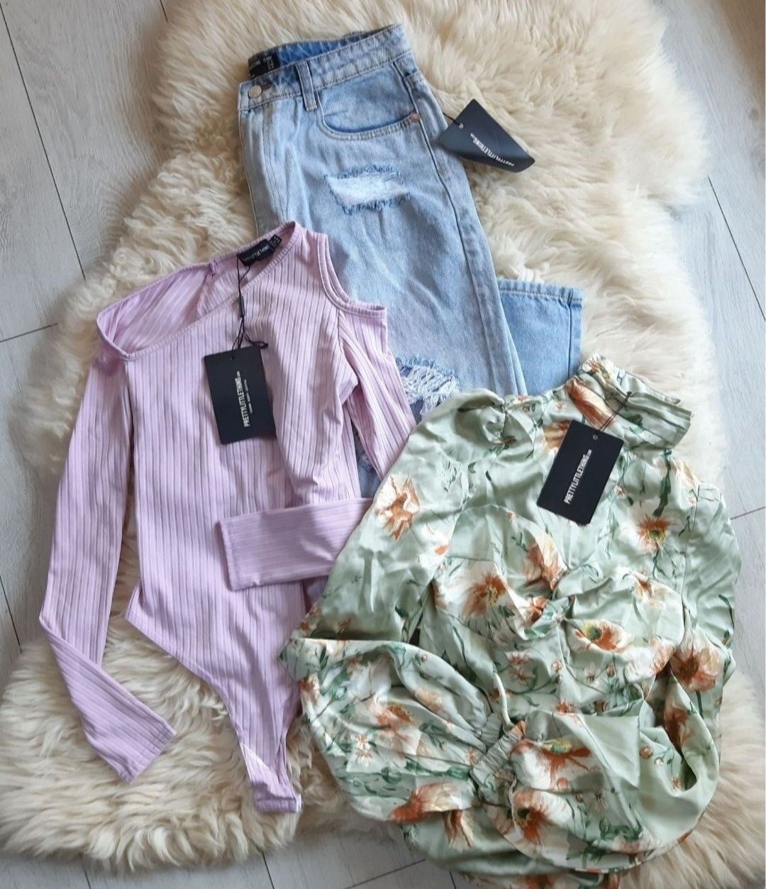 Paka outlet Bershka PrettylittleThing, boohoo, H&M,