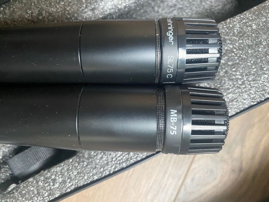Mikrofony dynamiczne Behringer sl75c + t.bone mb-75