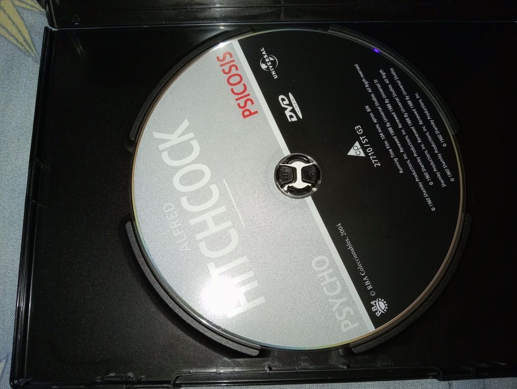 Psico Alfred Hitchcock dvd