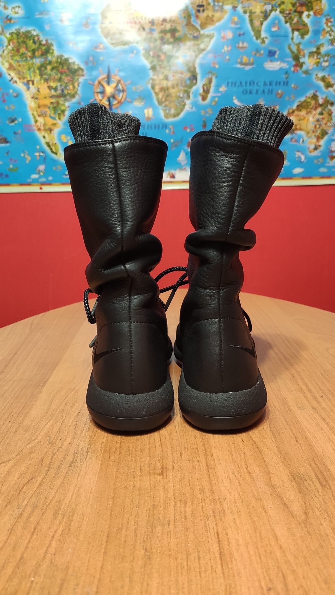 Сапоги Nike Wmns Roshe Two Hi Flyknit Black (861708-001)