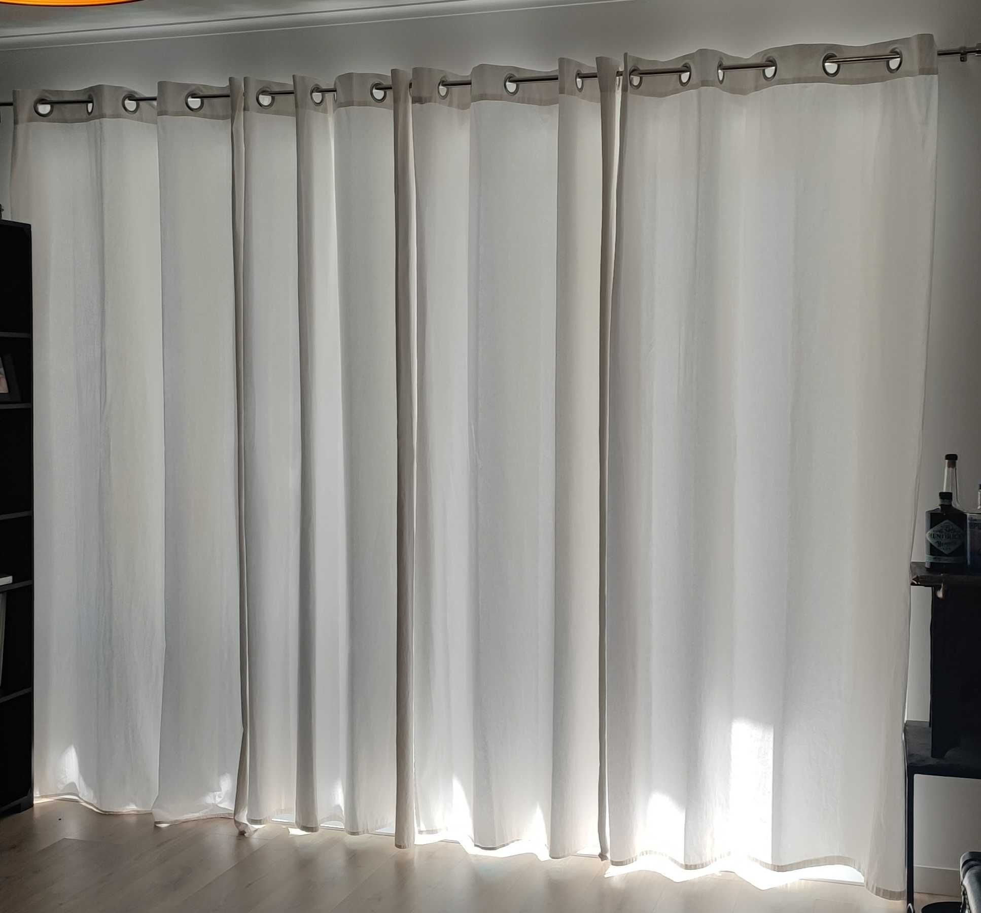 cortinados brancos IKEA