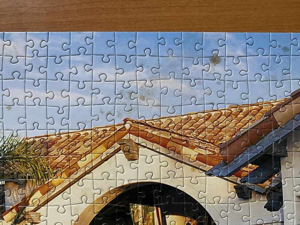 Puzzle Castorland 1500(-2) Czerwony samochód