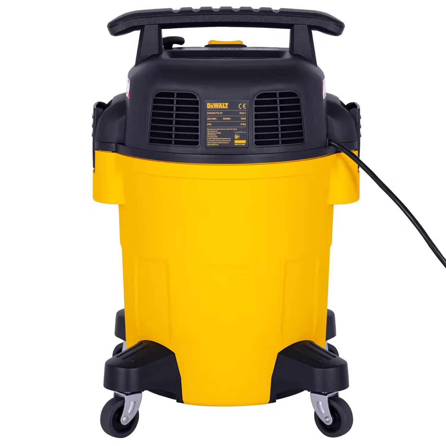 Пылесос промышленный сетевой DeWALT DXV23PLPTA-QT/HEPA/Розетка/Stealth