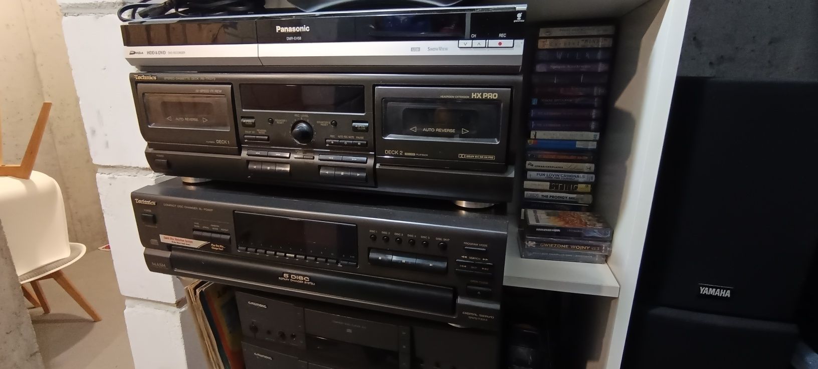 UNITRA Technics Yamaha kolumny całość itp