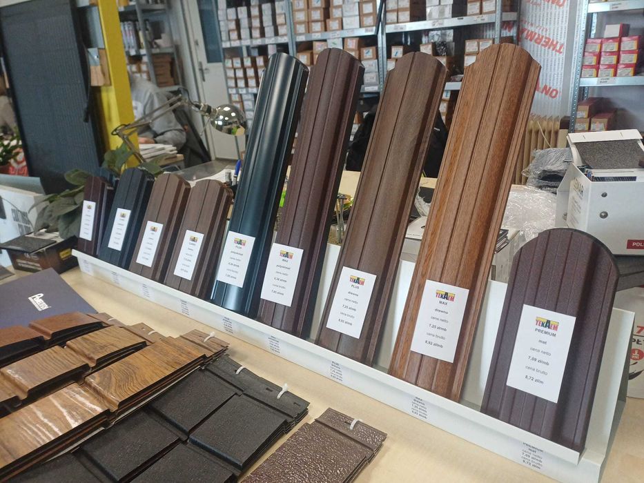 Sztachety metalowe Brama, Ogrodzenie, Płot,  2